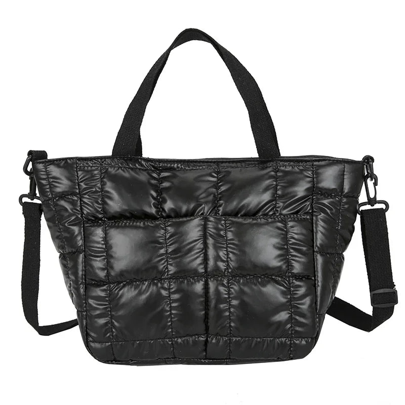 Space Cotton Nylon Shoulder Crossbody Bags for Women