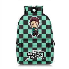 Anime Demon Slayer Backpack Schoolbag Travel Bag
