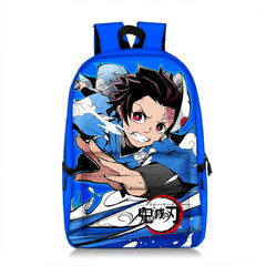 Anime Demon Slayer Backpack Schoolbag Travel Bag