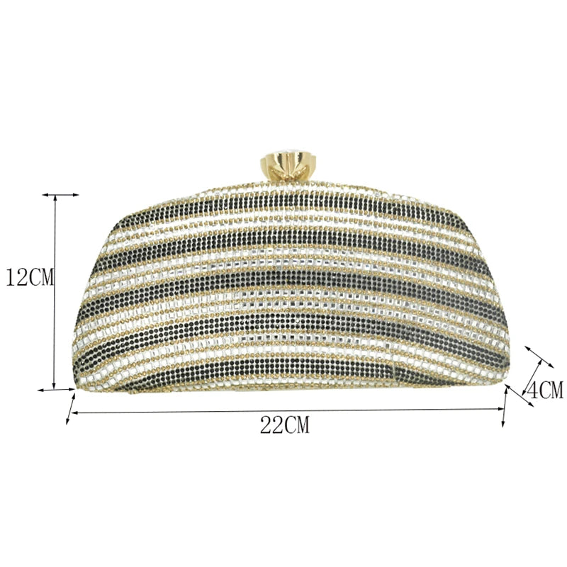 Rhinestone Wedding Clutch Bag Evening Bag Wedding