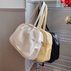 Women Double Strap Shoulder Underarm Bags Large Capacity