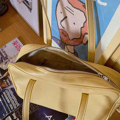 Women Double Strap Shoulder Underarm Bags Large Capacity