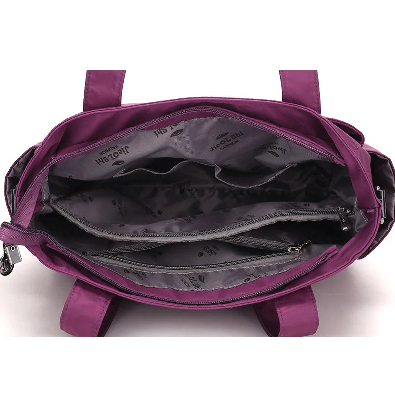 Fabric One-shoulder Messenger Bag Large Waterproof Handbag