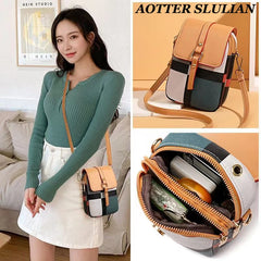 Summer Women's Plaid Shoulder Bag Crossbody Phone Purse Mini Messenger