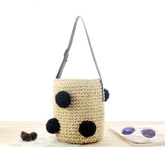 Straw Bag Summer Beach Totes Vintage Bolsa Feminina