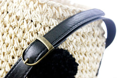 Straw Bag Summer Beach Totes Vintage Bolsa Feminina