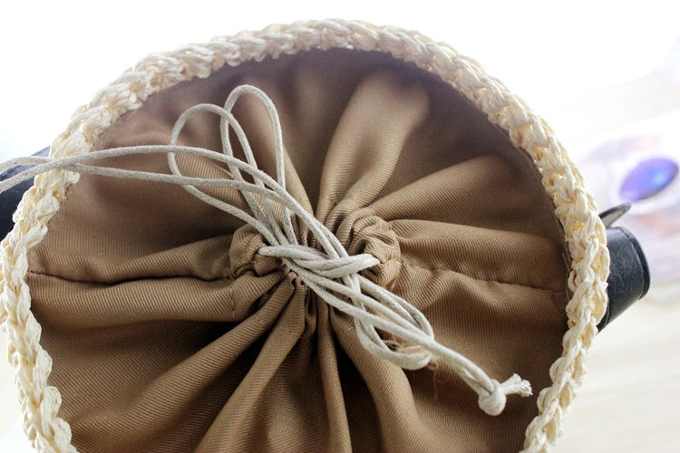Straw Bag Summer Beach Totes Vintage Bolsa Feminina