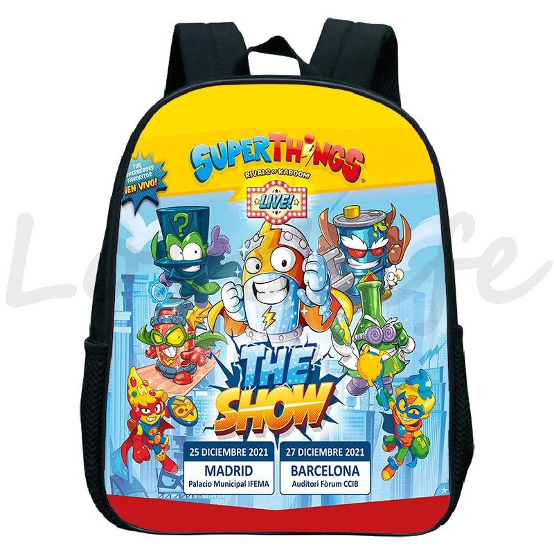 Superzings Series 8 Kindergarten Bag Kazoom Kids Backpack Boys Girls School Bags