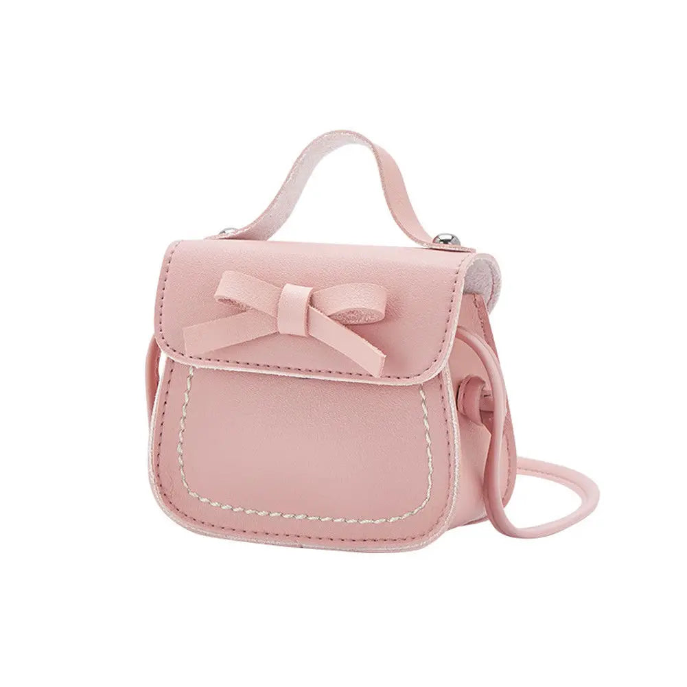 Toddler Kids Girls Princess Shoulder Bag Handbag Bowknot Coin Purse