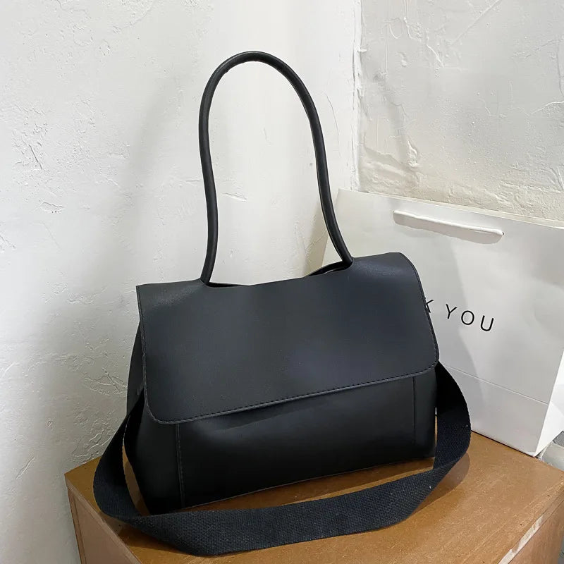 Large Capacity Totes Bag Women PU Shoulder Messenger Bag