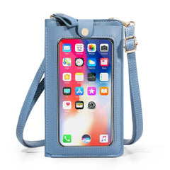 Touch Screen Mobile Phone Female Bag Large Capacity Pure Messenger Wallet