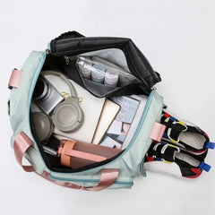Waterproof Nylon Sports Gym Bag Women's Crossbody Bags