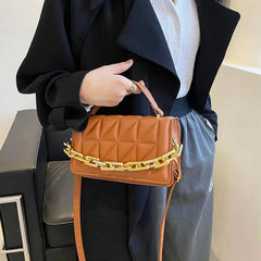 Women Chain Handbag Adjustable Shoulder Strap Satchels