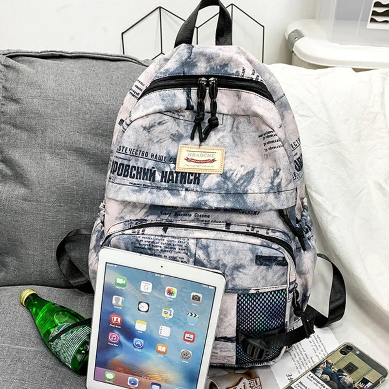 High Capacity Nylon Laptop Back Pack for Students