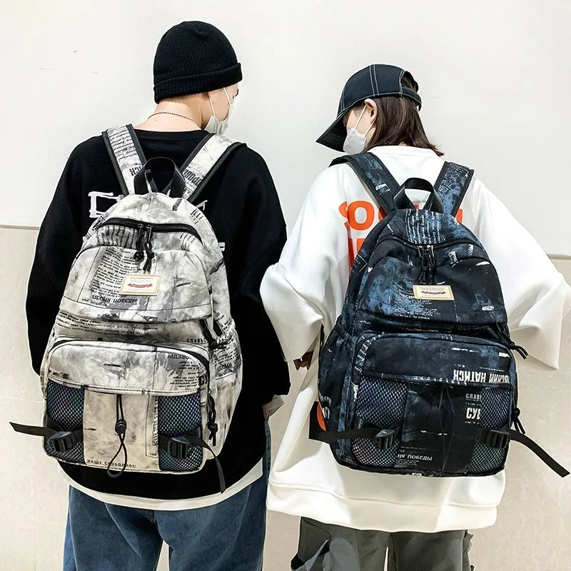 High Capacity Nylon Laptop Back Pack for Students