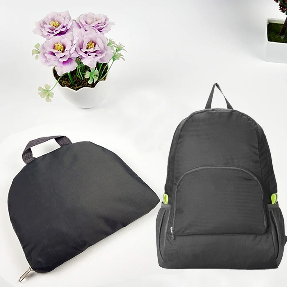 Feather Print Ultralight Packable Backpack for Hiking Travel