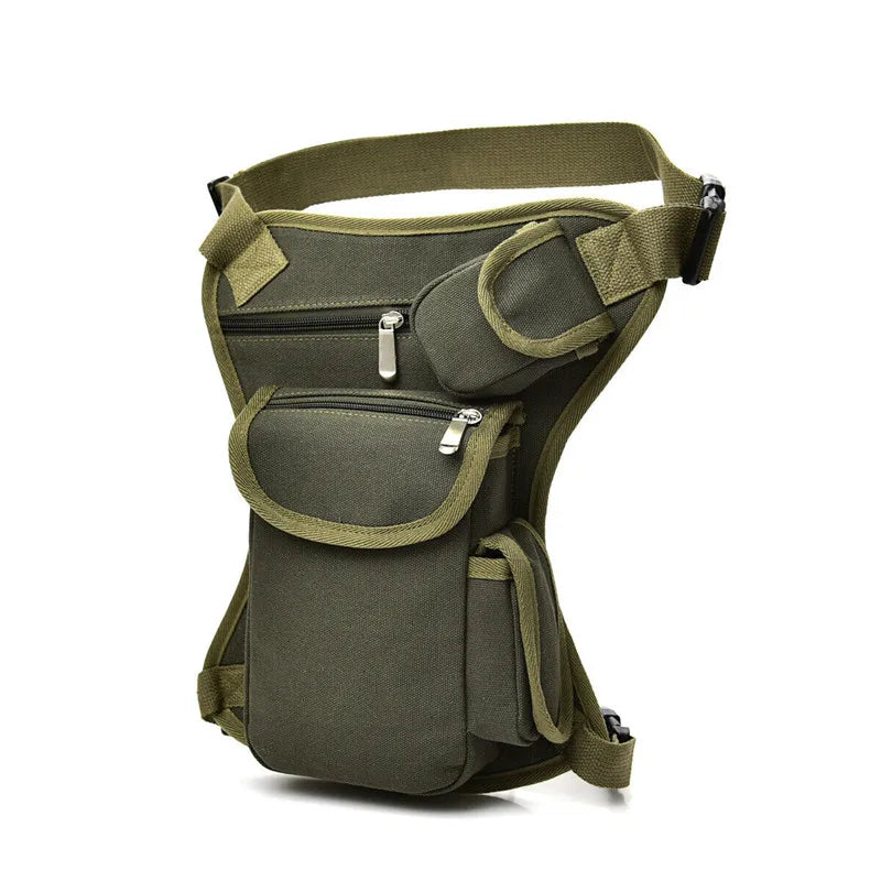 Outdoor Tactical Drop Leg Bag Large Capacity Thigh Pouch Waist Bag