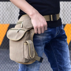 Outdoor Tactical Drop Leg Bag Large Capacity Thigh Pouch Waist Bag