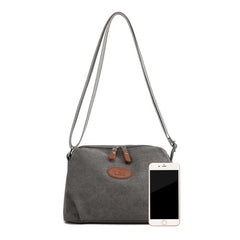 Vintage Canvas Messenger Bag For Women Crossbody Bags Sling Bag
