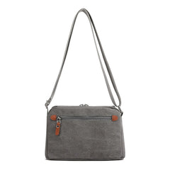 Vintage Canvas Messenger Bag For Women Crossbody Bags Sling Bag