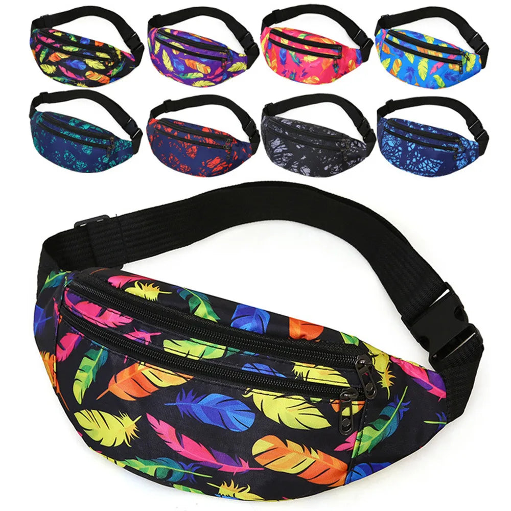 Waist Bag Sport Run Fanny Pack Men Crossbody Bag Chest Bag Phone Purse