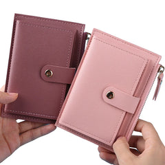 Women's Small PU Wallet Clutch Purse
