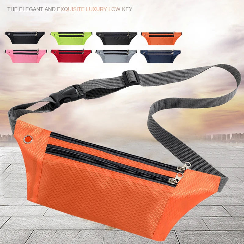 Waterproof Belt Waist Bag Belly Hip Phone Wallet Waist Bags Outdoor Sports