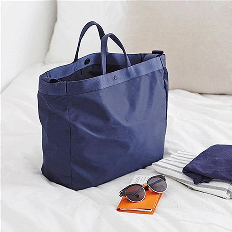 Waterproof Large Travel Bag - Men Crossbody Weekend Duffle Bag