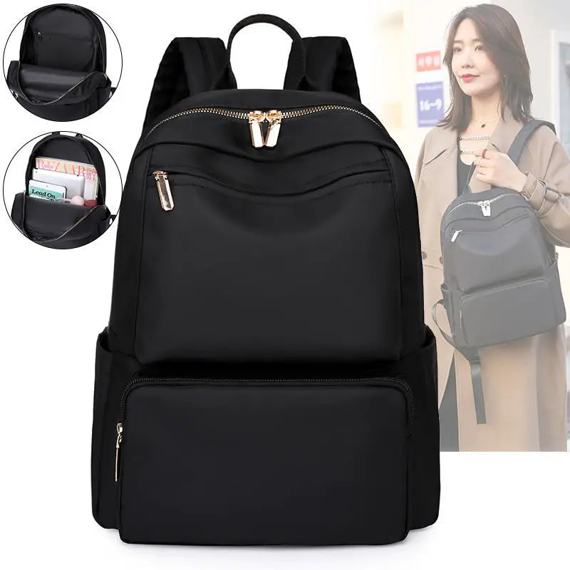 Waterproof Oxford Cloth Backpack Large-capacity Student Schoolbag E213