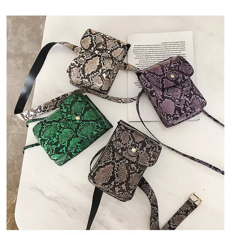 Women Bag Leather Messenger Shoulder Bag Crossbody Satchel Purse