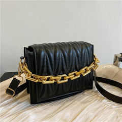 Small Square Chain Shoulder Bag for Women