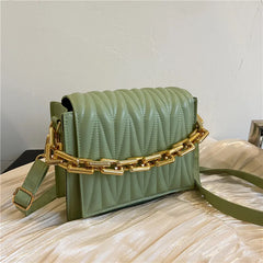 Small Square Chain Shoulder Bag for Women