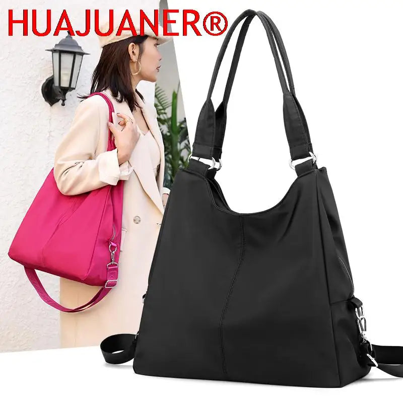 Waterproof Lightweight Nylon Tote Bag for Women