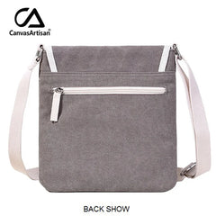 Women Messenger Bag Canvas Retro Leisure Shoulder Bag
