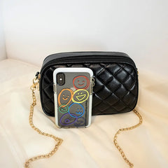 Women Small Square Messenger Crossbody Handbags