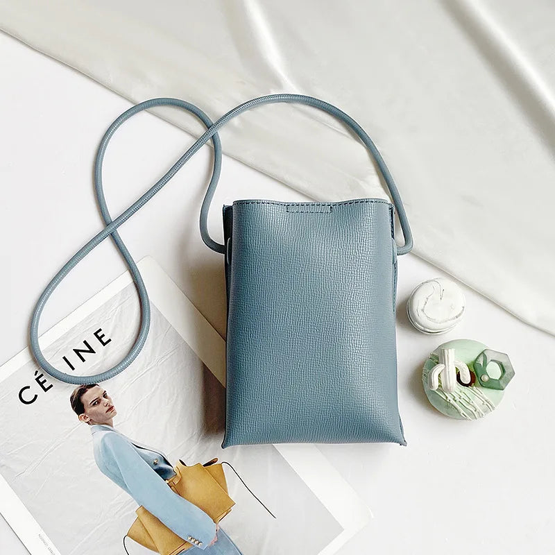 Women Pu Leather Handbags Crossbody Small Shoulder Bags Solid Flap