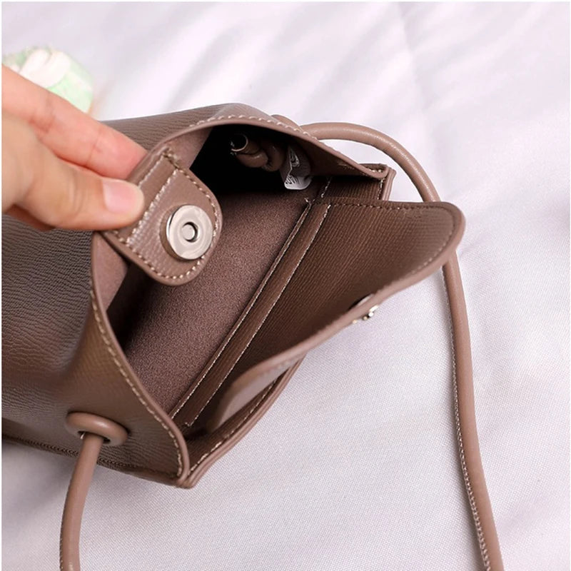 Women PU Leather Crossbody Bags Small Shoulder Bags