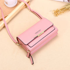 Women PU Leather Handbags Crossbody Phone Purse