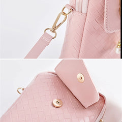Soft Leather Cell Phone Purse Wallet Women Crossbody Shoulder Bag