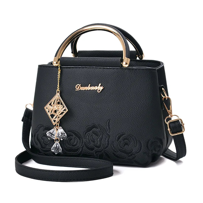 Women's Portable Square Shoulder Bag Huakalou