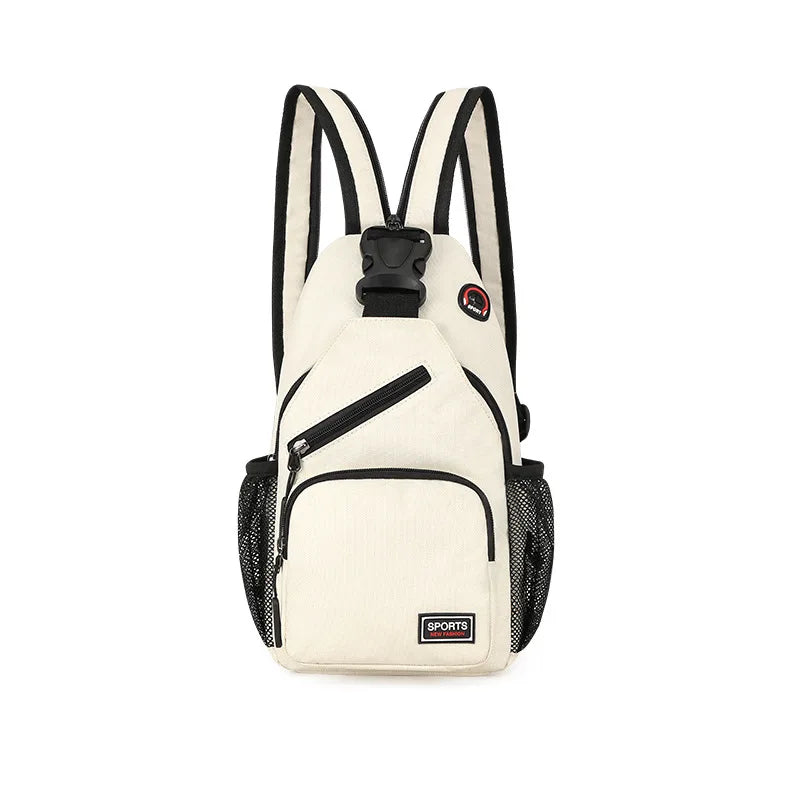 Women's Chest Bags Large Capacity Backpack Oxford Cloth Messenger Bag