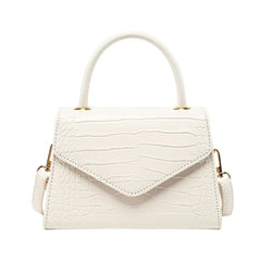 Crocodile Cross-body Small Square Bag for Women