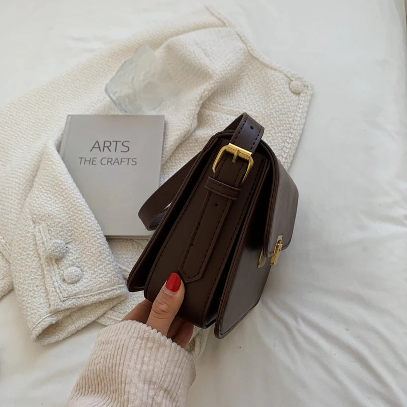 Vintage Envelope Bag Preppy Style Shoulder Bag Messenger Bag