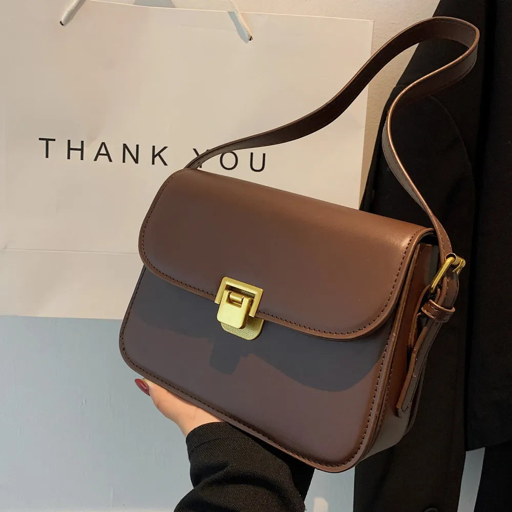 Vintage Envelope Bag Preppy Style Shoulder Bag Messenger Bag