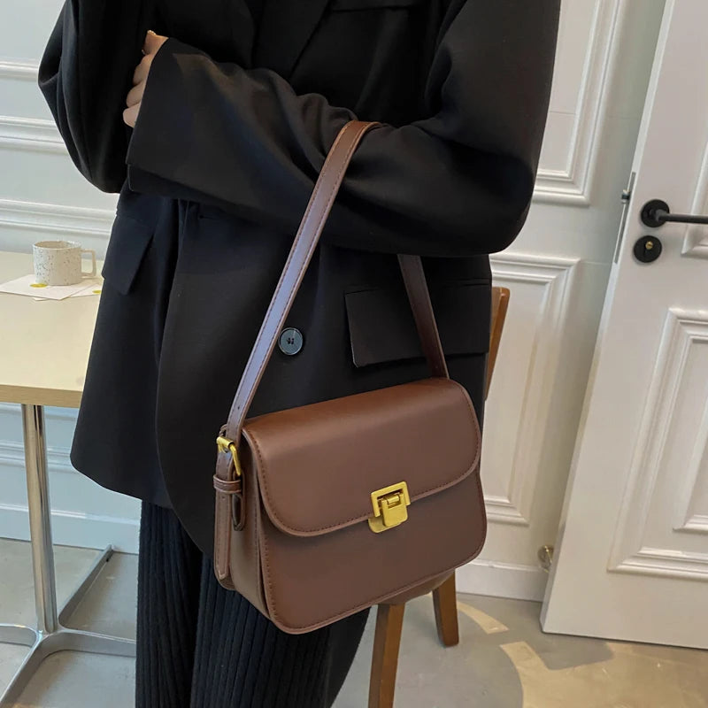 Vintage Envelope Bag Preppy Style Shoulder Bag Messenger Bag