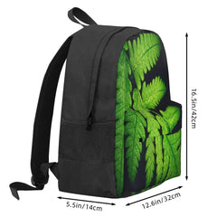 Zealand Fern Backpacks Men's & Women's Travel Bags