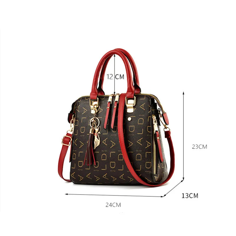Famous Women Handbags Crossbody Soft PU Leather Shoulder