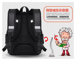 Cartoon Schoolbag Large Capacity Double Layer Backpack Children's Backpack