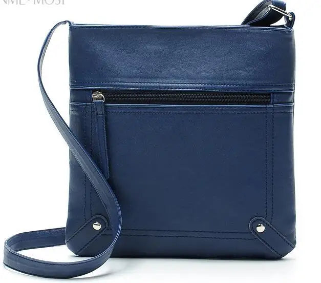 Women Messenger Bag PU Leather Crossbody Shoulder Bag