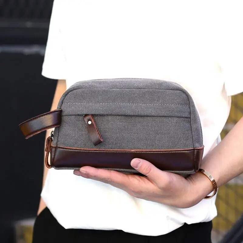 Men's Canvas Clutch Bag CZ07